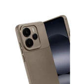 Xiaomi Note 14 5g Auto Focus Karbon Kapak - Kahverengi thumbnail 2