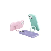 Apple İphone 15 Regal Magsafe Standlı Kapak - Su Yeşili thumbnail 5