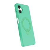 Samsung Galaxy A06 Regal Magsafe Standlı Kapak - Yeşil thumbnail 2