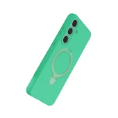 Samsung Galaxy S24 Fe Regal Magsafe Standlı Kapak - Yeşil thumbnail 3