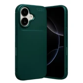 Apple İphone 17 Auto Focus Karbon Kapak - Koyu Yeşil thumbnail 1