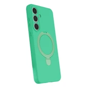 Samsung Galaxy S24 Fe Regal Magsafe Standlı Kapak - Yeşil thumbnail 2