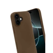 Apple İphone 17 First Silikon - Kahverengi thumbnail 3