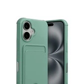 Apple İphone 17 Kelvin Kartvizitli Silikon - Açık Yeşil thumbnail 2