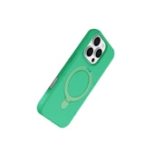 Apple İphone 16 Pro Regal Magsafe Standlı Kapak - Yeşil thumbnail 3