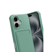 Apple İphone 17 Kelvin Kartvizitli Silikon - Açık Yeşil thumbnail 3