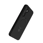 Samsung Galaxy A25 5g Regal Magsafe Standlı Kapak - Siyah thumbnail 3