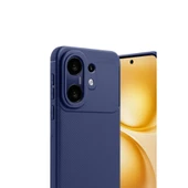 Vivo X200 Fe Auto Focus Karbon Kapak - Lacivert thumbnail 3