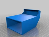 Byr Yan duvarlı Q-Tip Dispenser (Sadece Plastik Aparattır!!!) 3D thumbnail 1