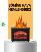 Aromaterapi Destekli Ultrasonik Nemlendirici USB Bağlantılı Sessiz Model thumbnail 1