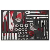 İzeltaş Partner Serisi Takım Dolabı 5 Çekmeceli - Dolu (118 Parça) 8235 00 6121 thumbnail 2