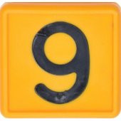 Boyun Askı Numaratörü Sığır Dana No : 9 - 1