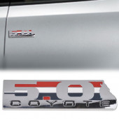 Ford Mustang GT F-150 Boss 302 5.0 Coyote Bagaj Krom Metal Logo Amblem thumbnail 4