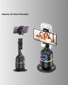 Yüz Takipli 360° Akıllı Gimbal Telefon ve Aksiyon Kamera Uyumlu thumbnail 4
