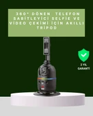 Yüz Takipli 360° Akıllı Gimbal Telefon ve Aksiyon Kamera Uyumlu thumbnail 1