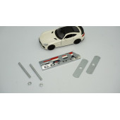 Ford Mustang GT F-150 Boss 302 5.0 Coyote Ön Panjur Vidalı Krom Metal Logo Amblem - 2