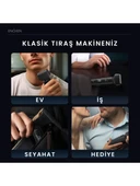 Enchen MS001 Siyah Dijital Ekranlı Ultra Yakın Kesim Folyo Başlıklı Şarjlı Tıraş Makinesi thumbnail 2
