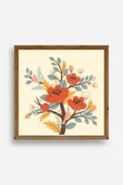 Çiçek Ahşap Çerçeveli Tablo 50 x 50 thumbnail 1