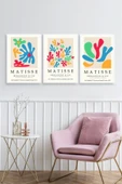 Matisse Üçlü Ahşap Çerçeveli Tablo 23 x 30 thumbnail 2