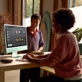 Apple iMac M4 Çip 16GB 256GB SSD macOS 24" All In One Bilgisayar MD3H4TU/A Gümüş thumbnail 8