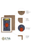 Paul Klee Ahşap Çerçeveli Tablo 50 x 70 thumbnail 4