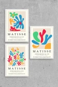 Matisse Üçlü Ahşap Çerçeveli Tablo 23 x 30 thumbnail 1