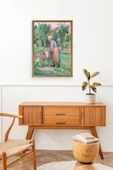 Camille Pissarro Ahşap Çerçeveli Tablo 30 x 42 thumbnail 3