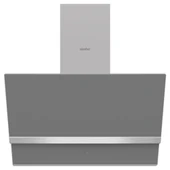 Simfer Steam Gri 2'li Cam Ankastre Set (3656 Ocak + 8740 Davlumbaz) thumbnail 3