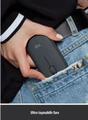 Logitech Pebble M350 910-005718 Siyah Sessiz Optik Kablosuz Mouse thumbnail 2