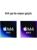 Apple MacBook Pro M4 Pro 24GB 512GB SSD macOS 16" Taşınabilir Bilgisayar Uzay Siyahı MX2X3TU/A (Apple Türkiye Garantili) thumbnail 3