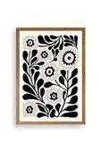 Çiçek Ahşap Çerçeveli Tablo 50 x 70 thumbnail 1