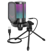 Fifine Ampligame A6V RGB USB Gaming Mikrofon A6V thumbnail 1