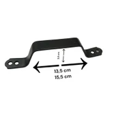 Ennalbur Demir Doğrama Kulp Siyah Kaplama thumbnail 1