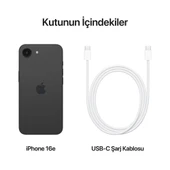 Apple iPhone 16e 128GB Akıllı Telefon Siyah thumbnail 7