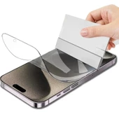 Samsung Galaxy M05 Uyumlu Ön Body Şeffaf Ultra Ekran Koruyucu Nano Jelatin thumbnail 5