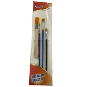 Luna Kaş Hobi Kalem Fırça Seti 4 Parça thumbnail 2