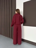 Trenç takım alt üst bordo ons thumbnail 9