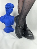 KB-804 Kömür Cilt Günlük Kadın Babet thumbnail 2