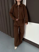 Trenç takım alt üst kahve ons thumbnail 11