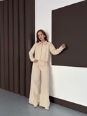 Trenç takım alt üst bej ons thumbnail 1