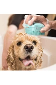 Demirhan Group Şampuan Hazneli Kedi Ve Köpek Evcil Hayvan Yıkama Fırçası Silikon thumbnail 3