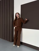 Trenç takım alt üst kahve ons thumbnail 7