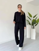 Kollu modal takım siyah thumbnail 4