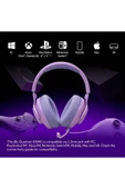 JBL Quantum 100M2 Mor Kablolu Kulak Üstü Oyuncu Kulaklığı Outlet thumbnail 6