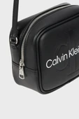 Calvin Klein Fermuarlı Ayarlanabilir Omuz Askılı Çanta Kadın Çanta K60K610275 Bds - Siyah thumbnail 3