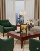 Efemark Premium Serisi 15 * 20 CM Ahşap Resim Çerçevesi Kahverengi thumbnail 2