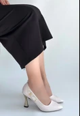 Motya Bej Rugan Topuklu Ayakkabı thumbnail 3