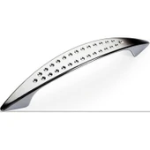 Noktalı Dolap Çekmece Kulpu 96 mm Krom thumbnail 3