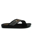 Gezer Erkek Halatlı Siyah Terlik Sokak Yazlık Siyah thumbnail 3