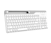 A4-Tech Bluetooth Klavye Beyaz (FBK25-B) thumbnail 2